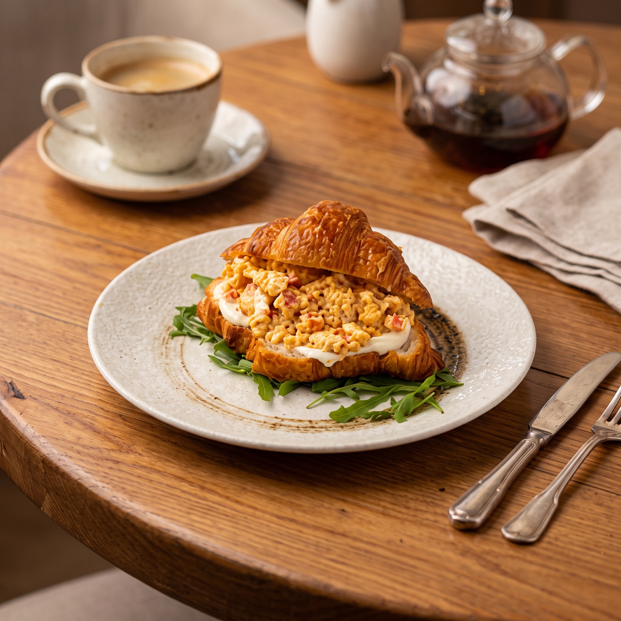 Eggs & Tomatoes Croissant